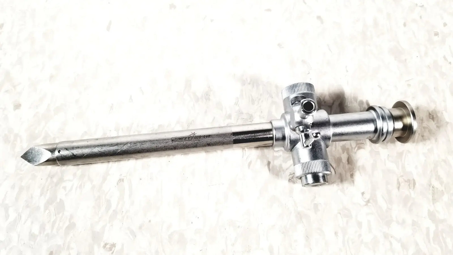 Jarit 600-440 Piston Valve Cannula with Pyramidal Trocar