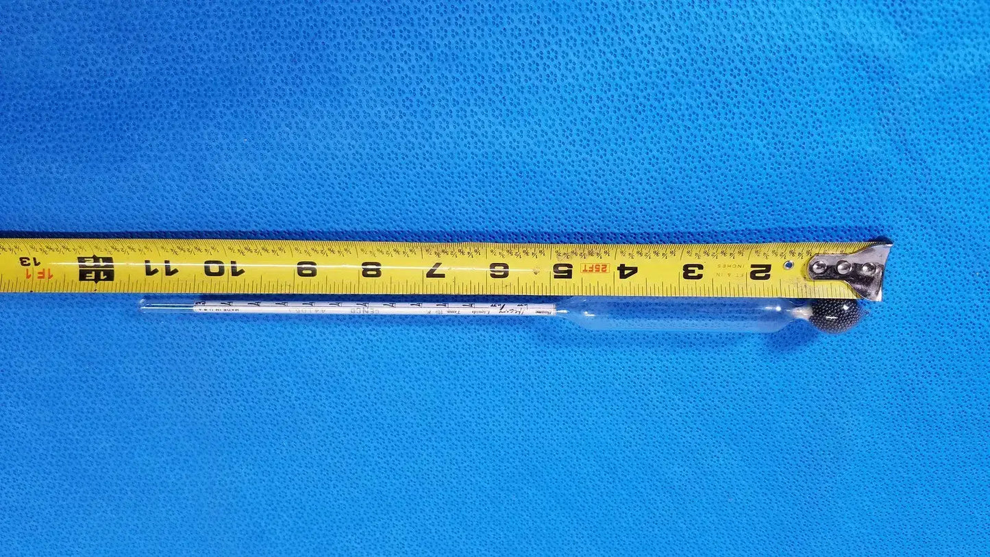K~ Vintage Floating Long Mash & Brew Tester Thermometer – German Made - Laboratory