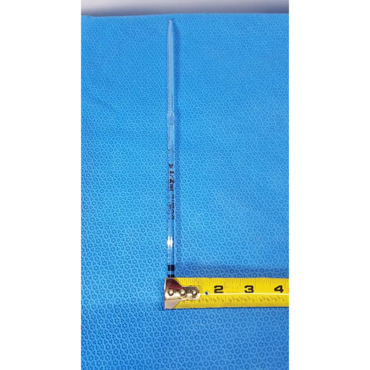 KIMAX Class A Glass Bulb 1/2 mL Reusable Laboratory Volumetric Ware - Glassware