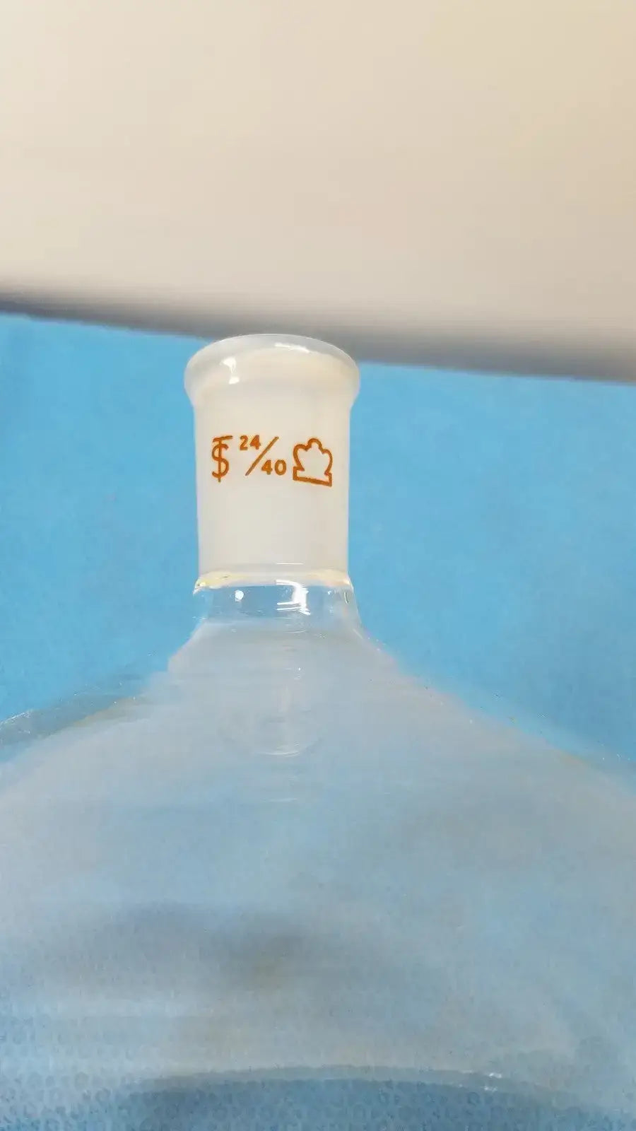 Kontes 5000mL Round Bottom Flask 24/40 Joint Borosilicate Lab Glass - Laboratory Glassware