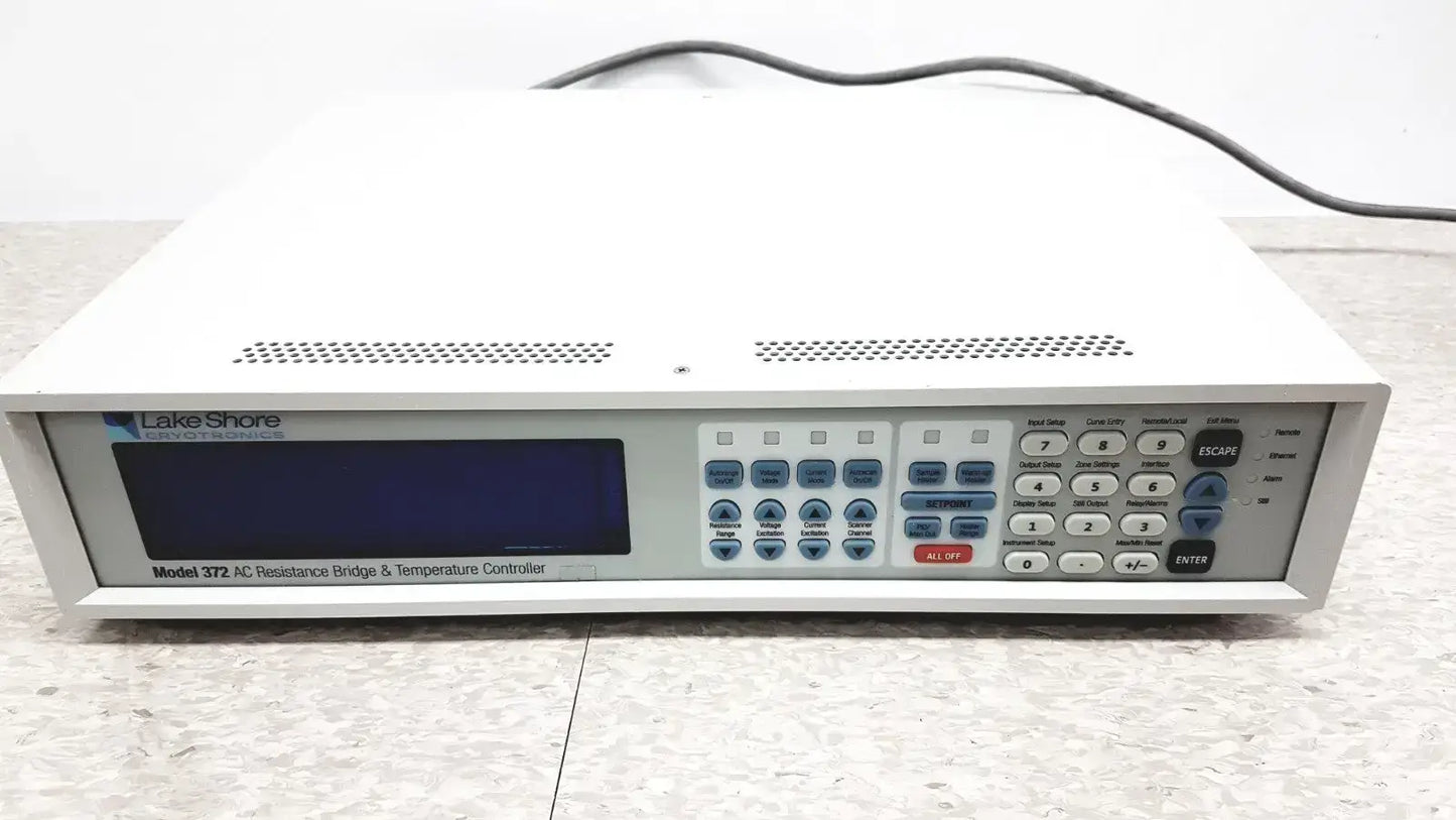 Lake Shore Model 372 AC Resistance Bridge & Temperature Controller