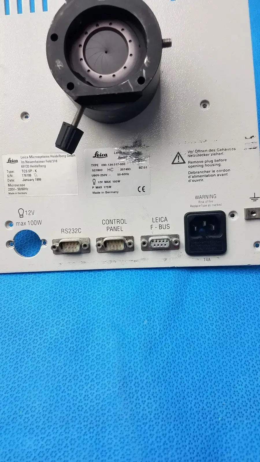 Leica Microsystems Wetzlar GMBH Stereo Microscope Head Binocular Optical Part