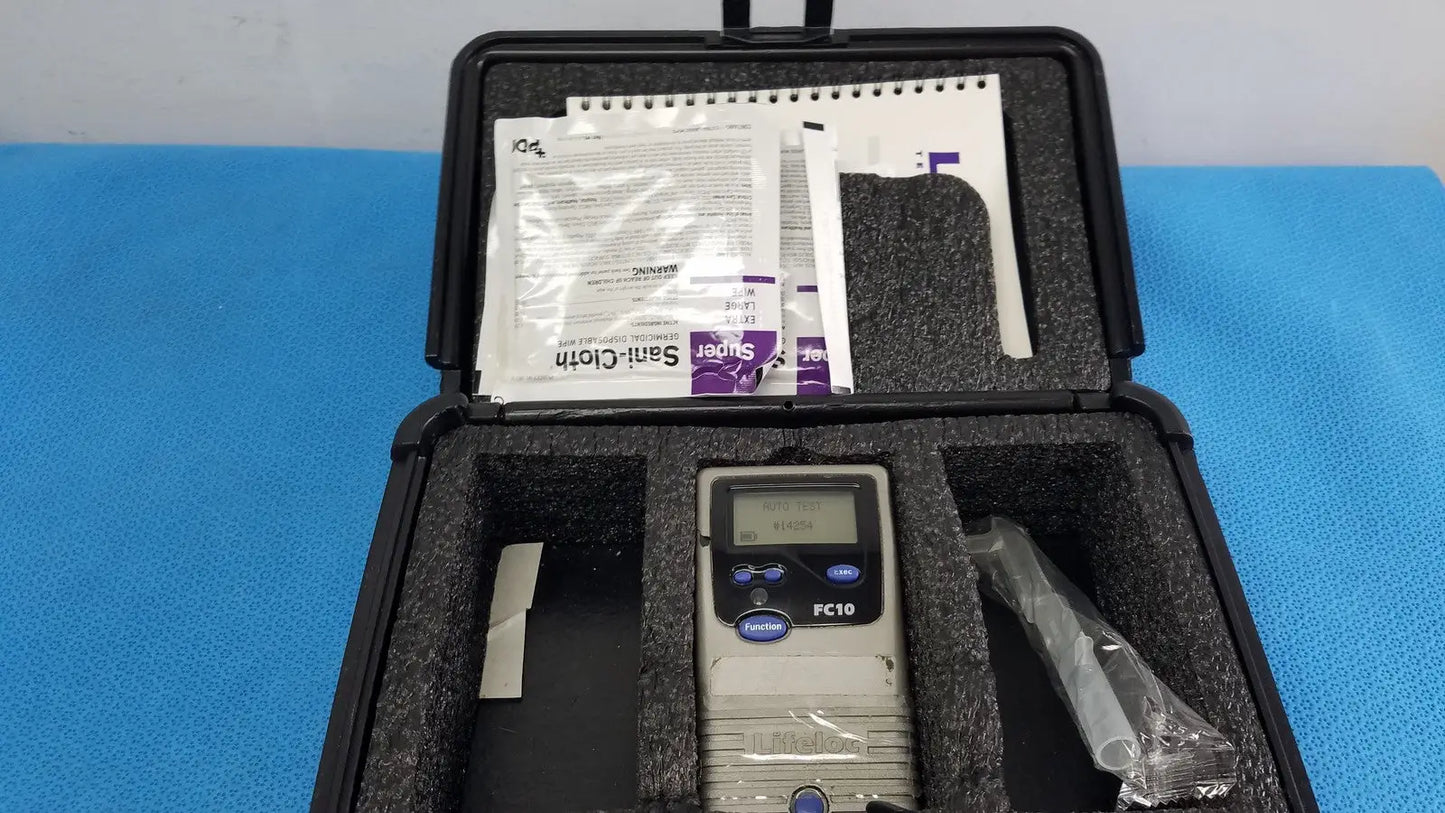 Lifeloc FC Series Professional Fuel Cell Breath Alcohol Tester Kit