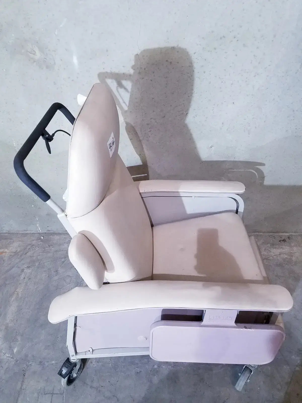 LUMEX Clinical Care Chair Recliner 3 Position Charcoal