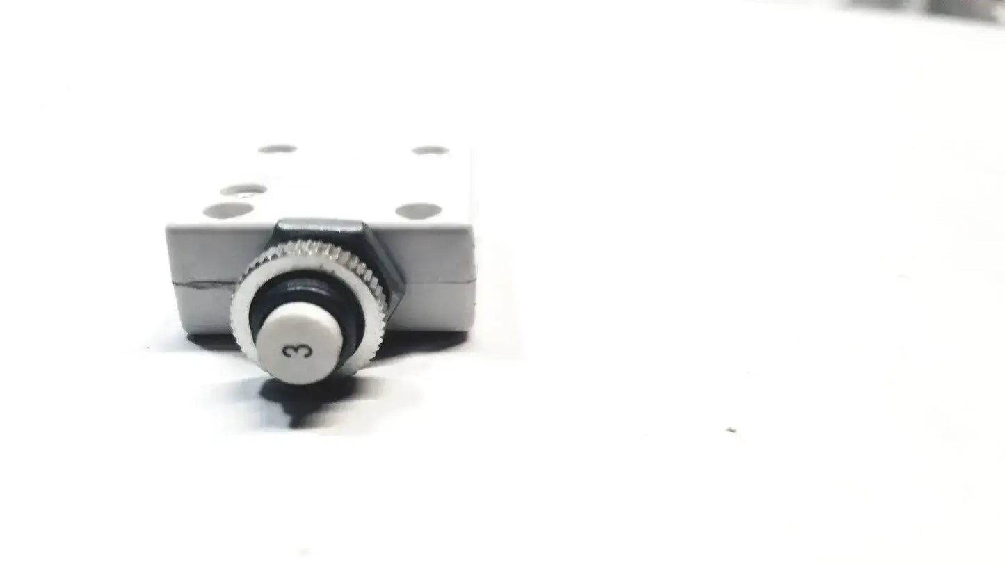 Mechanical Products Ignition Protected 1601-015-300 Breaker 3A 250VAC/50VDC - Circuit