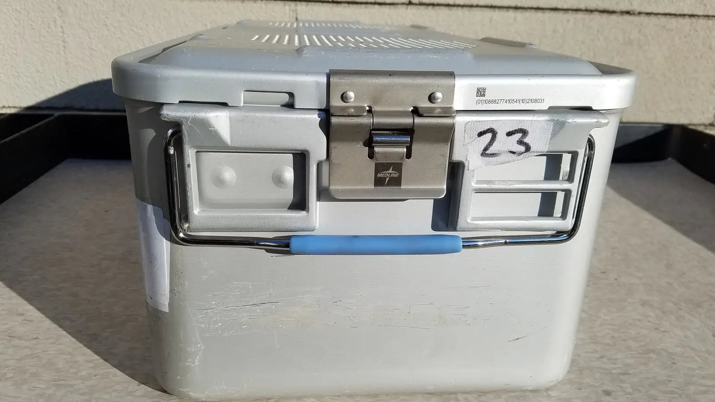 Medline Aluminum Storage & Sterilization Container