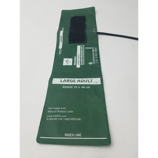 Medline Large Adult Blood Pressure Cuff 35.5–46cm Natural Rubber Latex