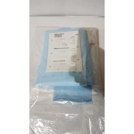 MEDLINE Post Mortem Body Bag White - Heavy Duty Disposable