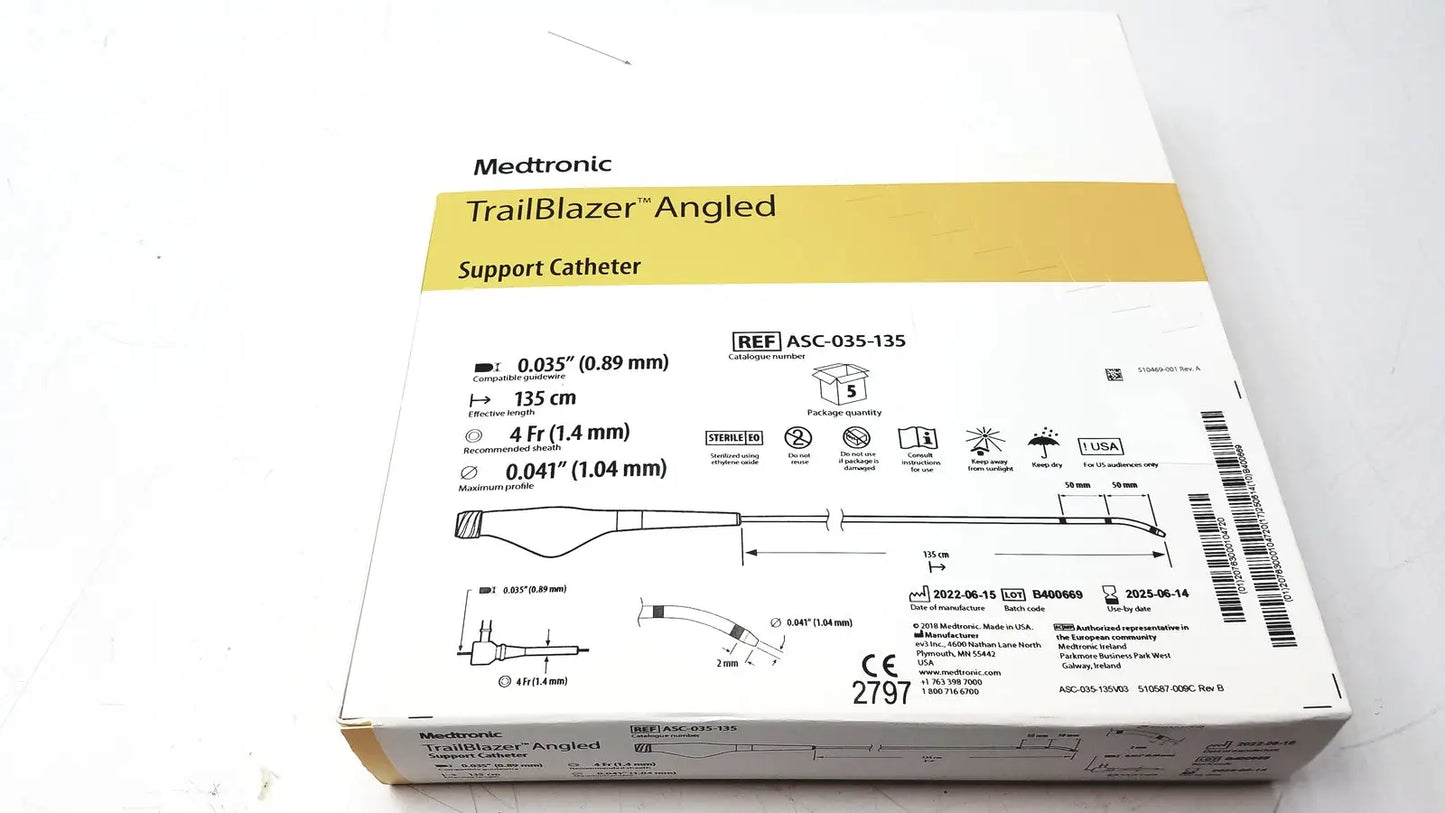 Medtronic ACS-035-135TrailBlazer Angled Support Catheter