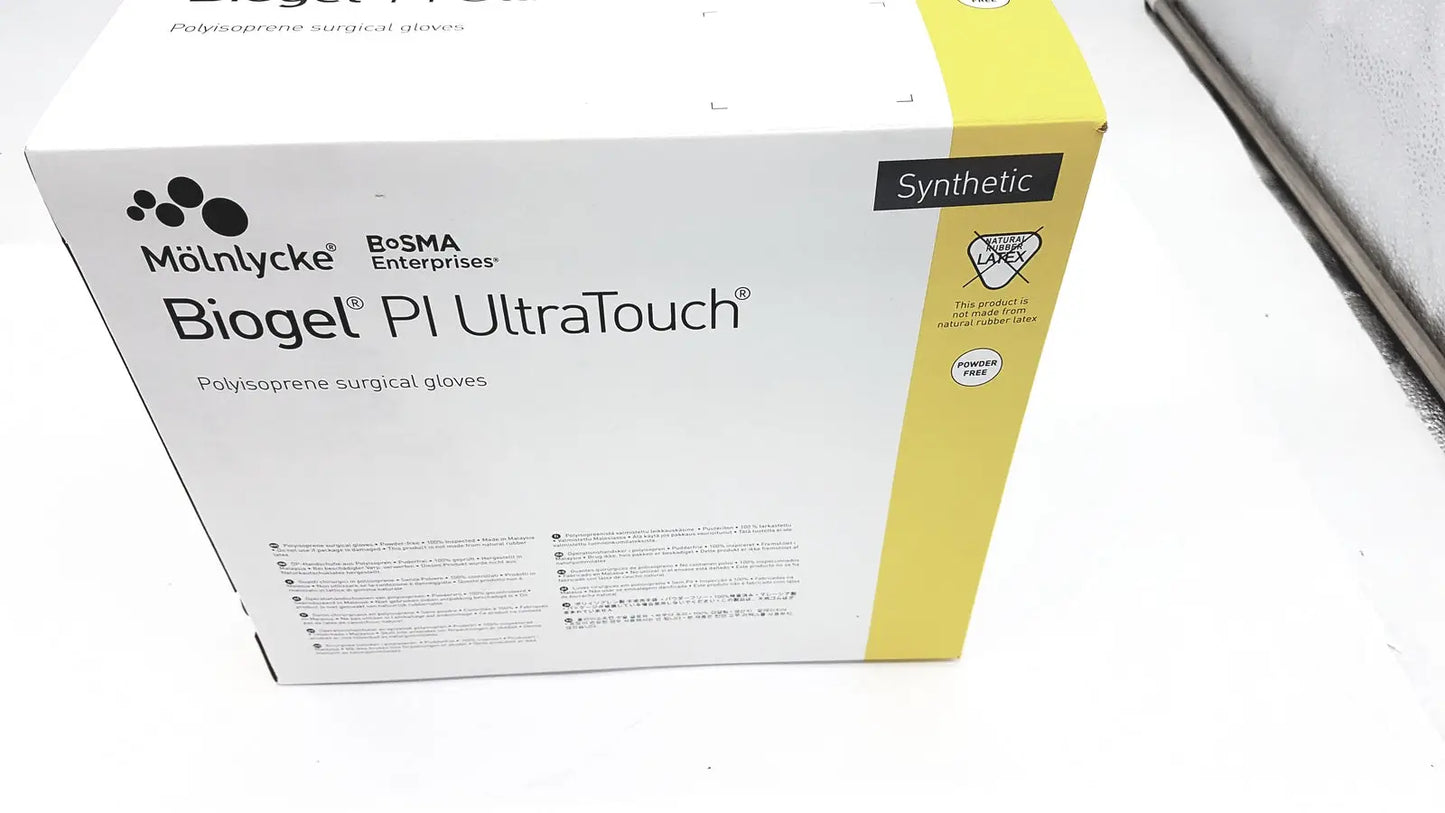 Molnlycke Biogel PI UltraTouch G Size 8 Box/50 EXP 09/2025 REF 71-41180