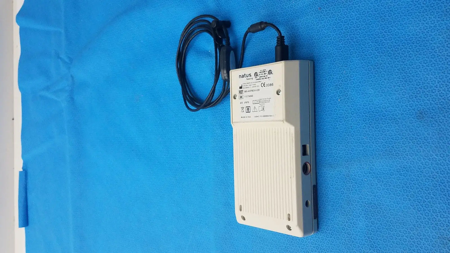 Natus Bio-Logic AuDX Pro Hearing Screening System OAE Tester Device