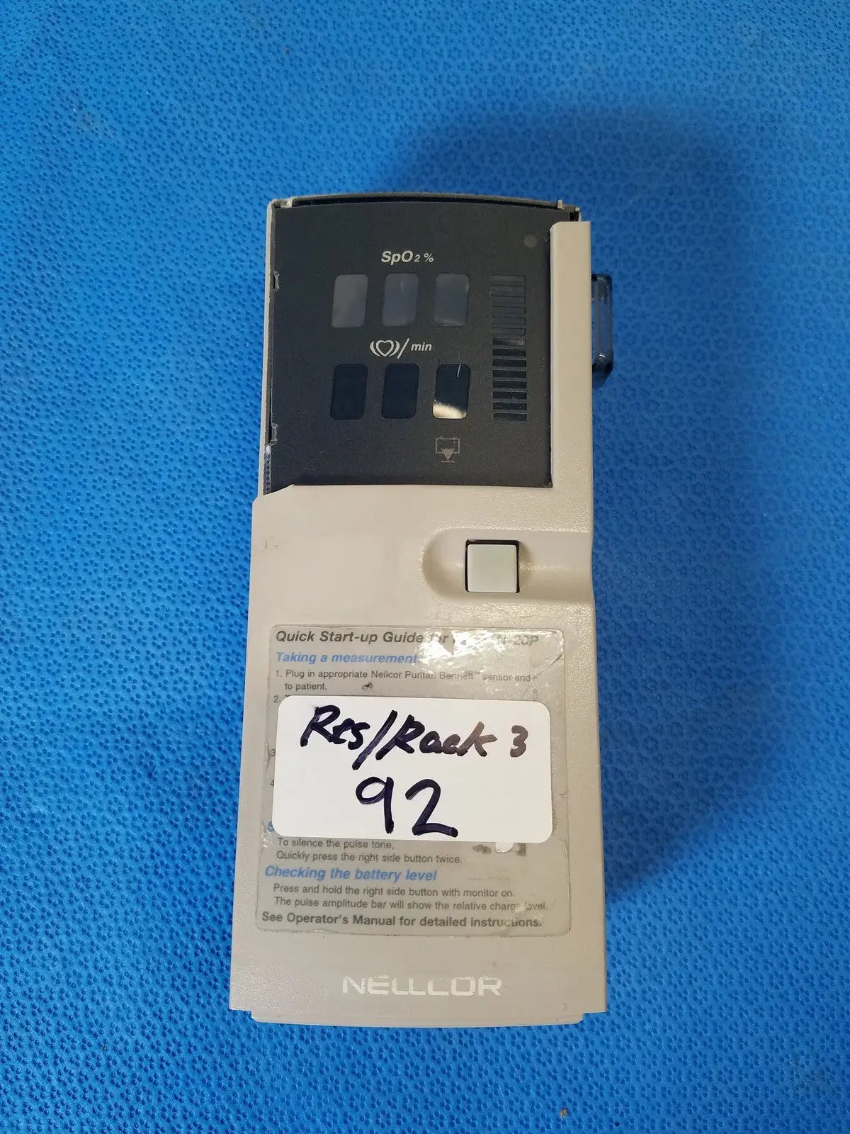 Nellcor Puritan Bennett N-20 Portable Pulse Oximeter with Case