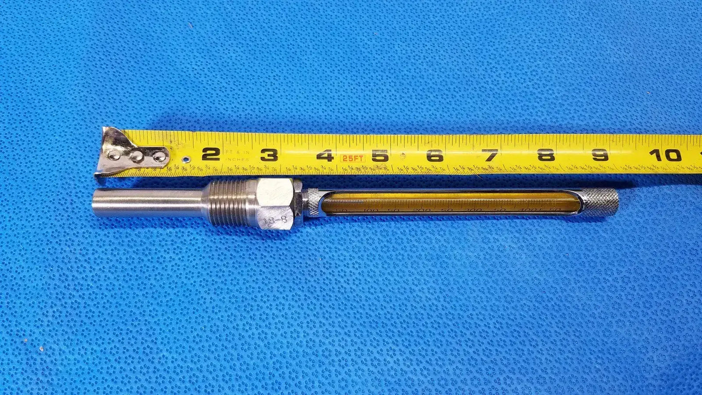 Nurnberg Glass Thermometer to 200°C / 50 400°F Dual Scale Laboratory