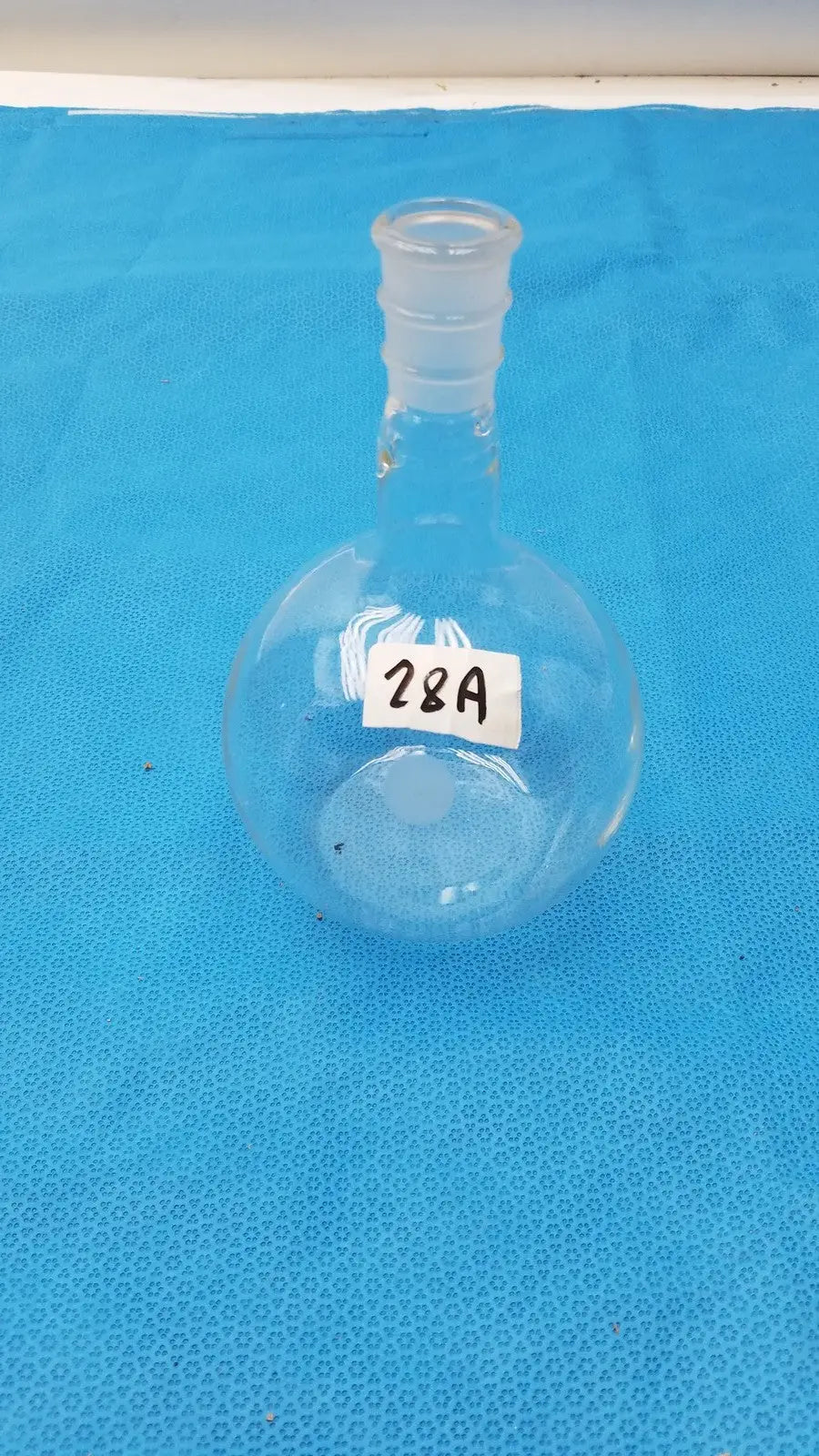 One Neck 24/40 Round Bottom Glass Flask 1L Lab Bottle Borosilicate 1000mL - Laboratory Glassware