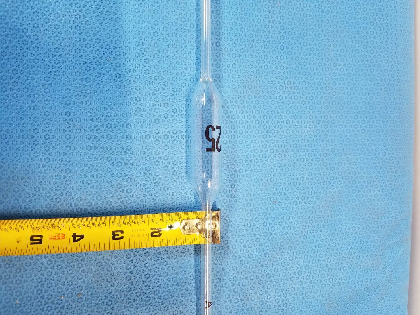 Pfeiffer Glass 25 mL – Borosilicate Laboratory Measuring Tube (Vintage) - Pipette
