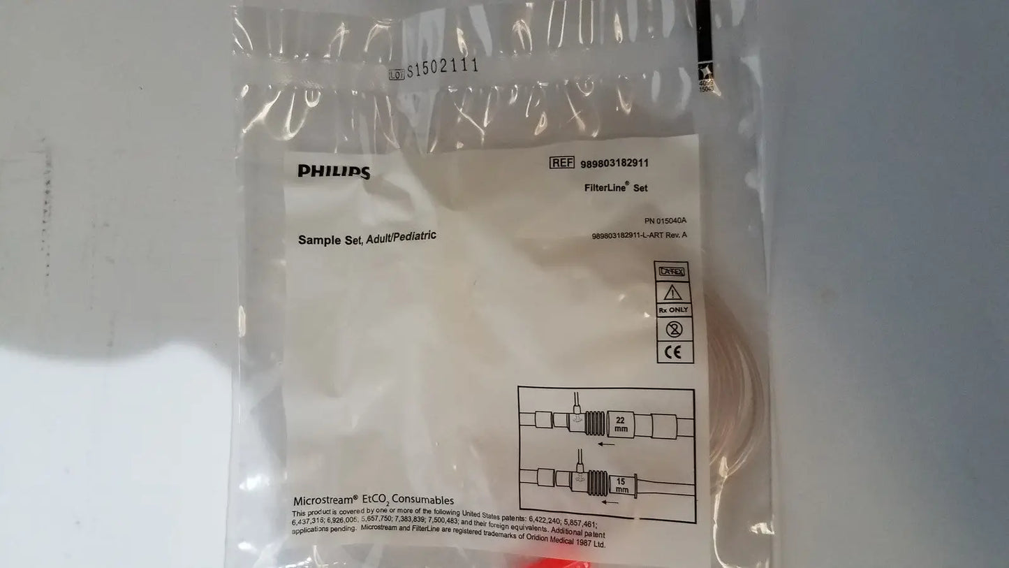 Philips 989803182911 Microstream FilterLine Set – Adult/Pediatric