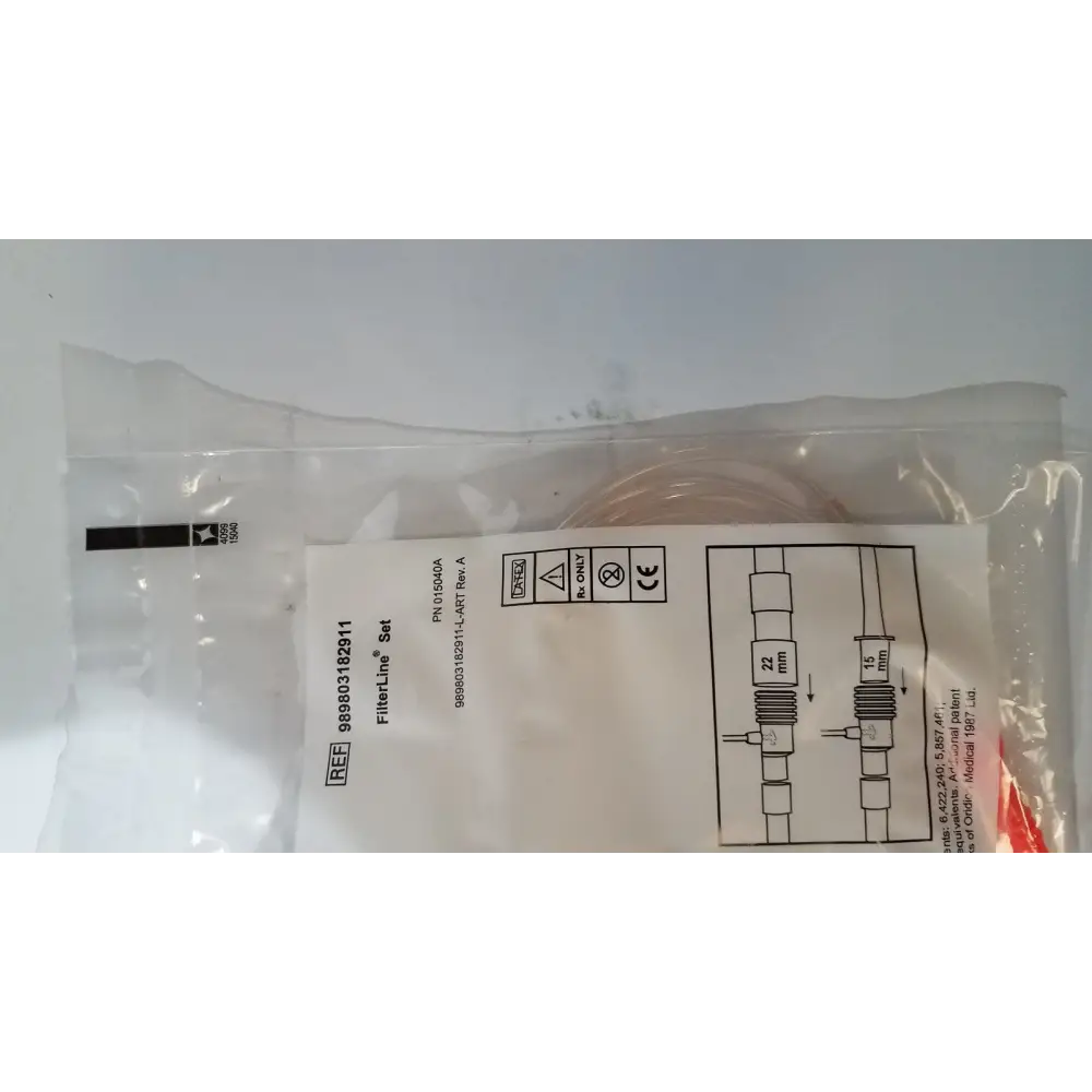 Philips 989803182911 Microstream FilterLine Set – Adult/Pediatric - Capnography Sampling Line