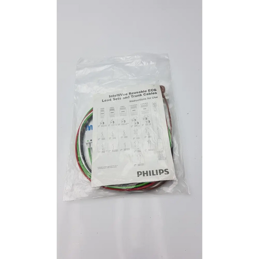 Philips IntelliVue Reusable ECG Lead Sets and Trunk Cables M1968A - Set