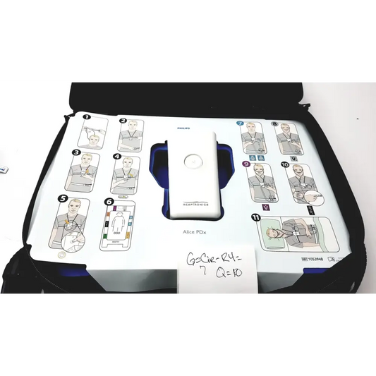 Philips Respiironics Alice PDx Portable Sleep Diiagnostic System With Accessorie - Diagnostic