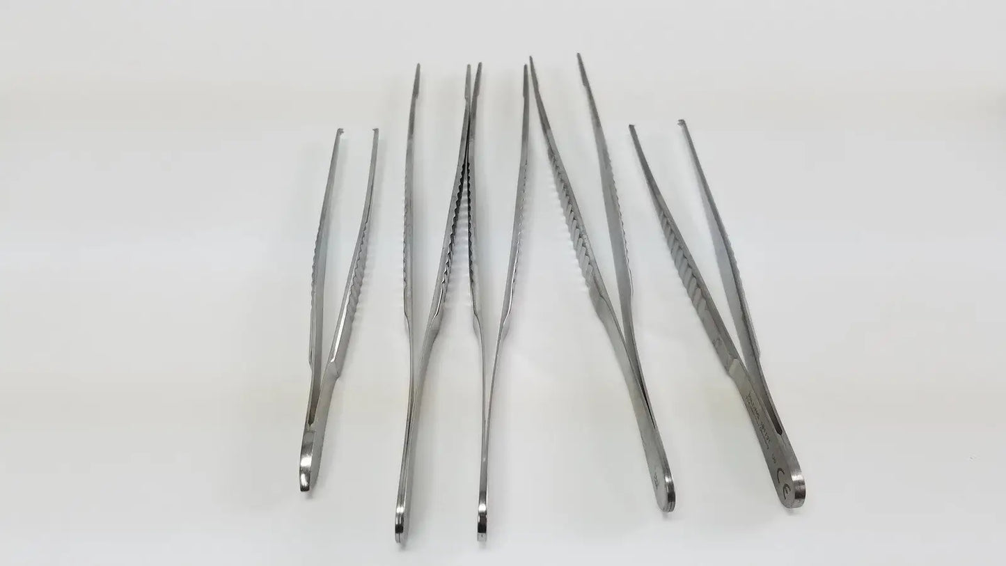 Pilling 181131 Tissue Forceps, Straight German Stainless