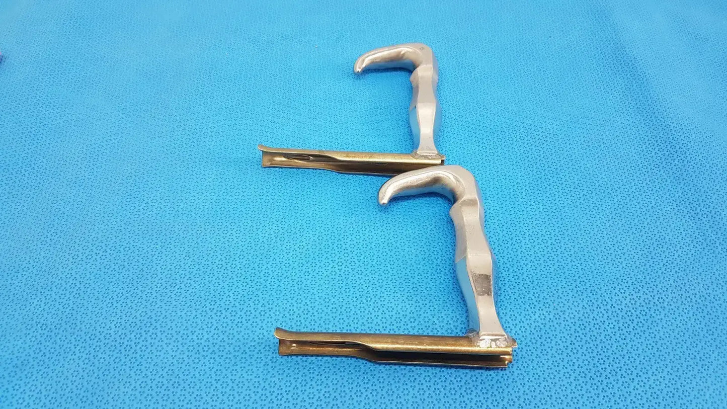 Pilling 52-1552 Laryngoscope – Rigid Surgical Examination Instrument lot of 2