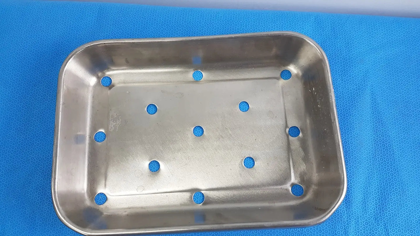 Polar Ware Stainless Steel Instrument Tray Polished Utility Storage Organizer