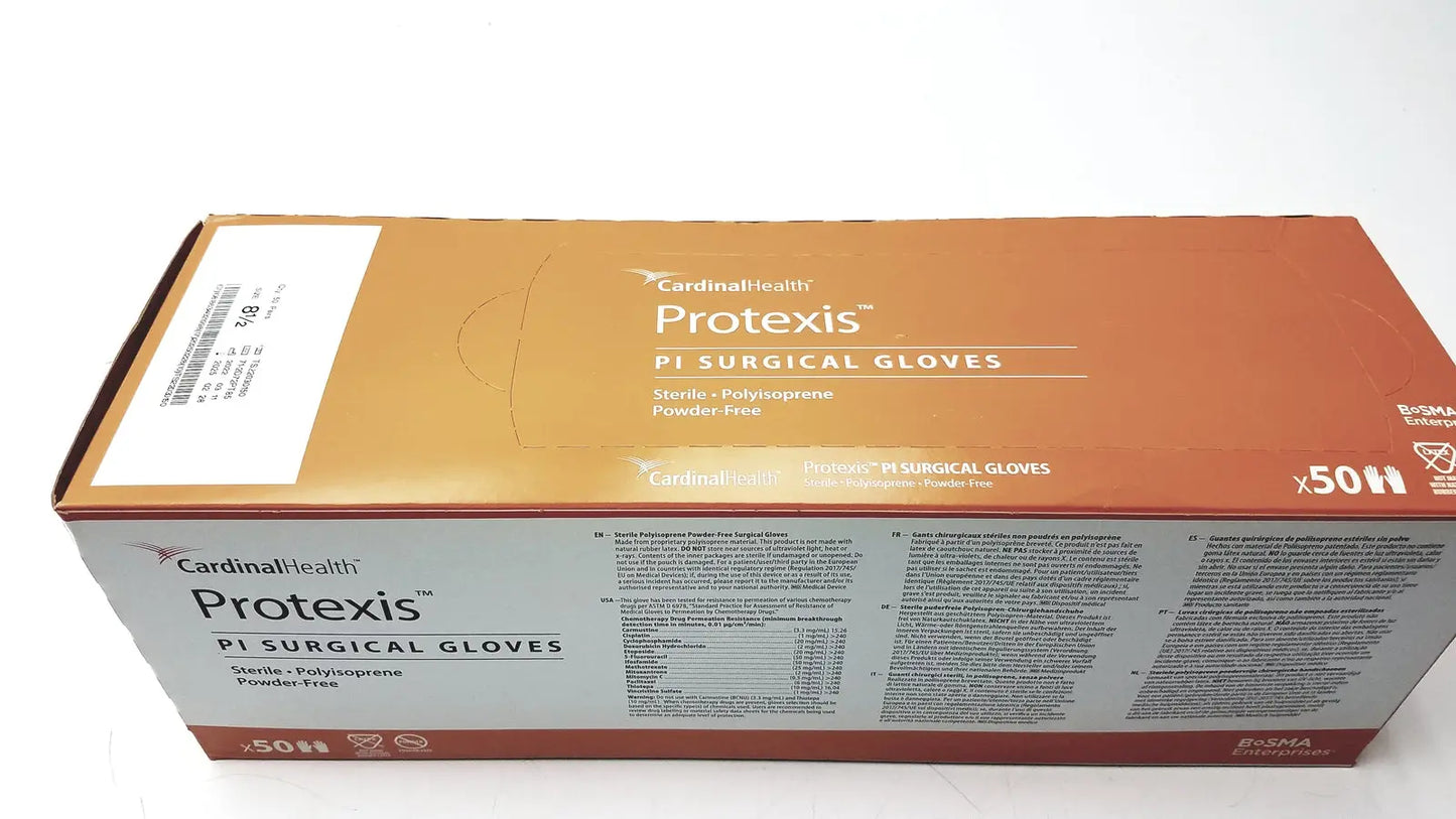 Protexis PI Polyisoprene Surgical Glove 71-2D72PT85, Size 8 1/2