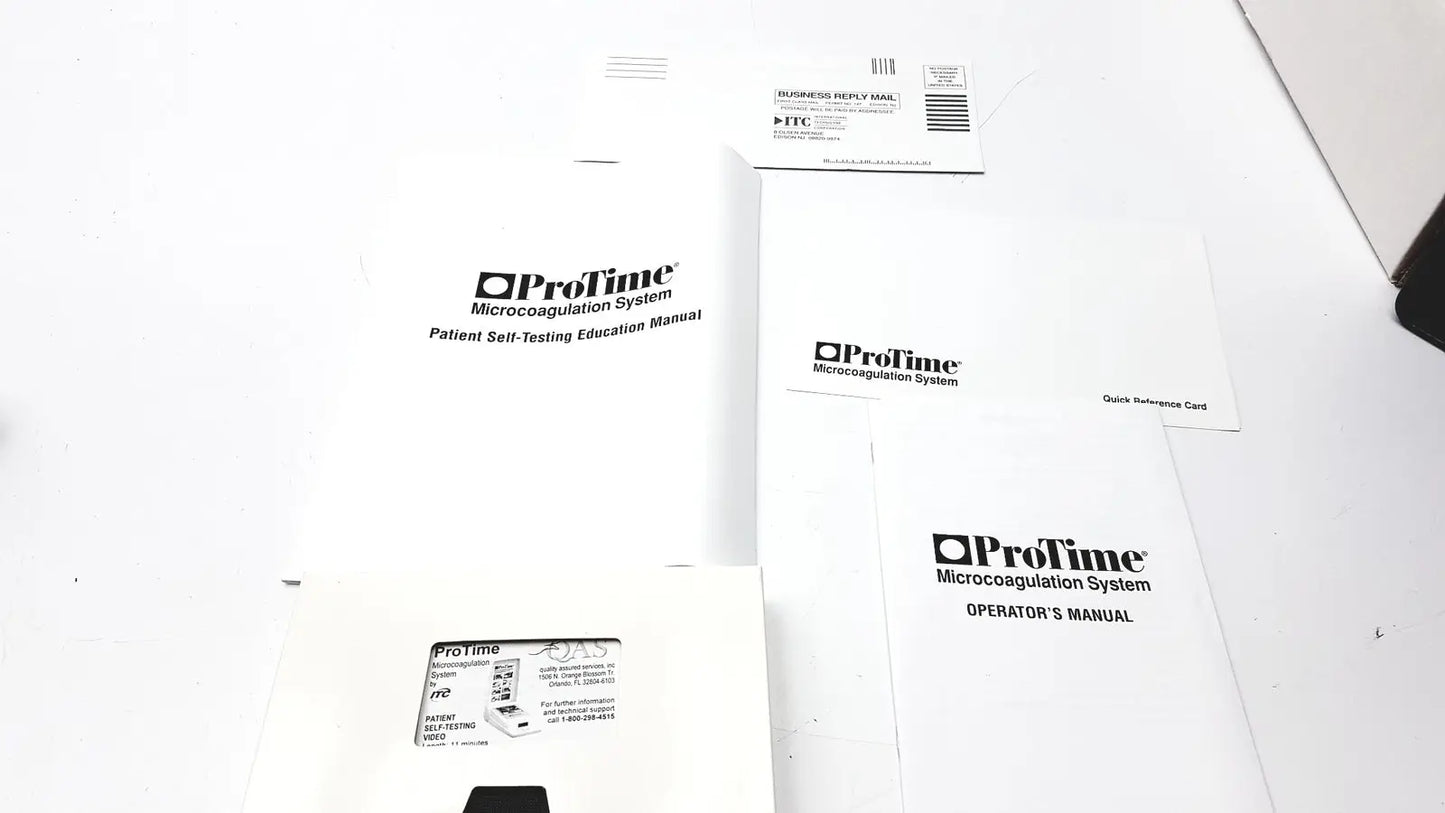 ProTime Microcoagulation System Cat # L11-01-01 C