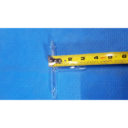 PYREX 12MM Borosilicate Glass Tubing Connector for Laboratory Applications