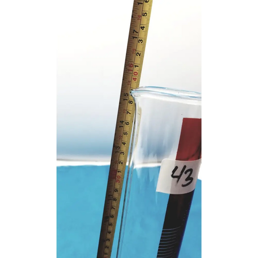 PYREX 500 mL Glass Graduated Mixing Cylinder – Lifetime Red Markings