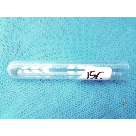 Pyrex 6’’ (25x150mm) Borosilicate Glass Test Tube 55ml Boiling with Rim - Laboratory Glassware