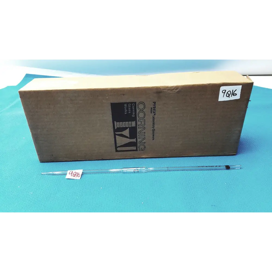 Pyrex 7100 Class A Bulb Reusable Glass Pipet ±0.010 Accuracy 3 ml