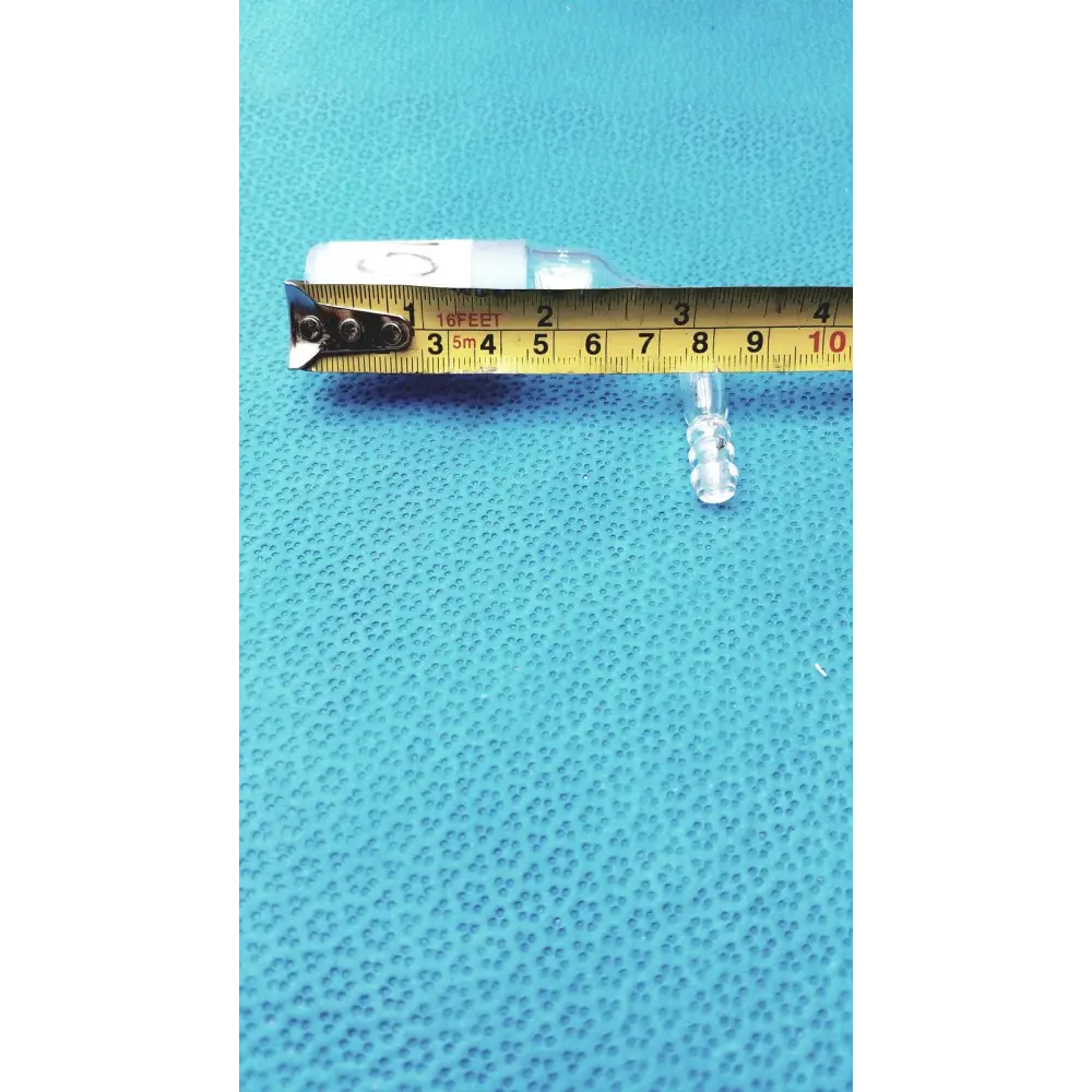 PYREX Glass Adapter – 24/40 Cone to Rubber Tubing Right-Angle Connection - Laboratory Hose Barb