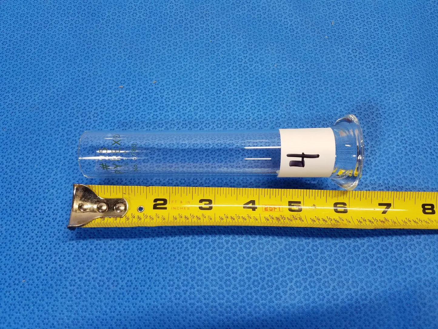 Pyrex Glass Tall Measuring Cylinder Chemist Measure Borosilicate Labware