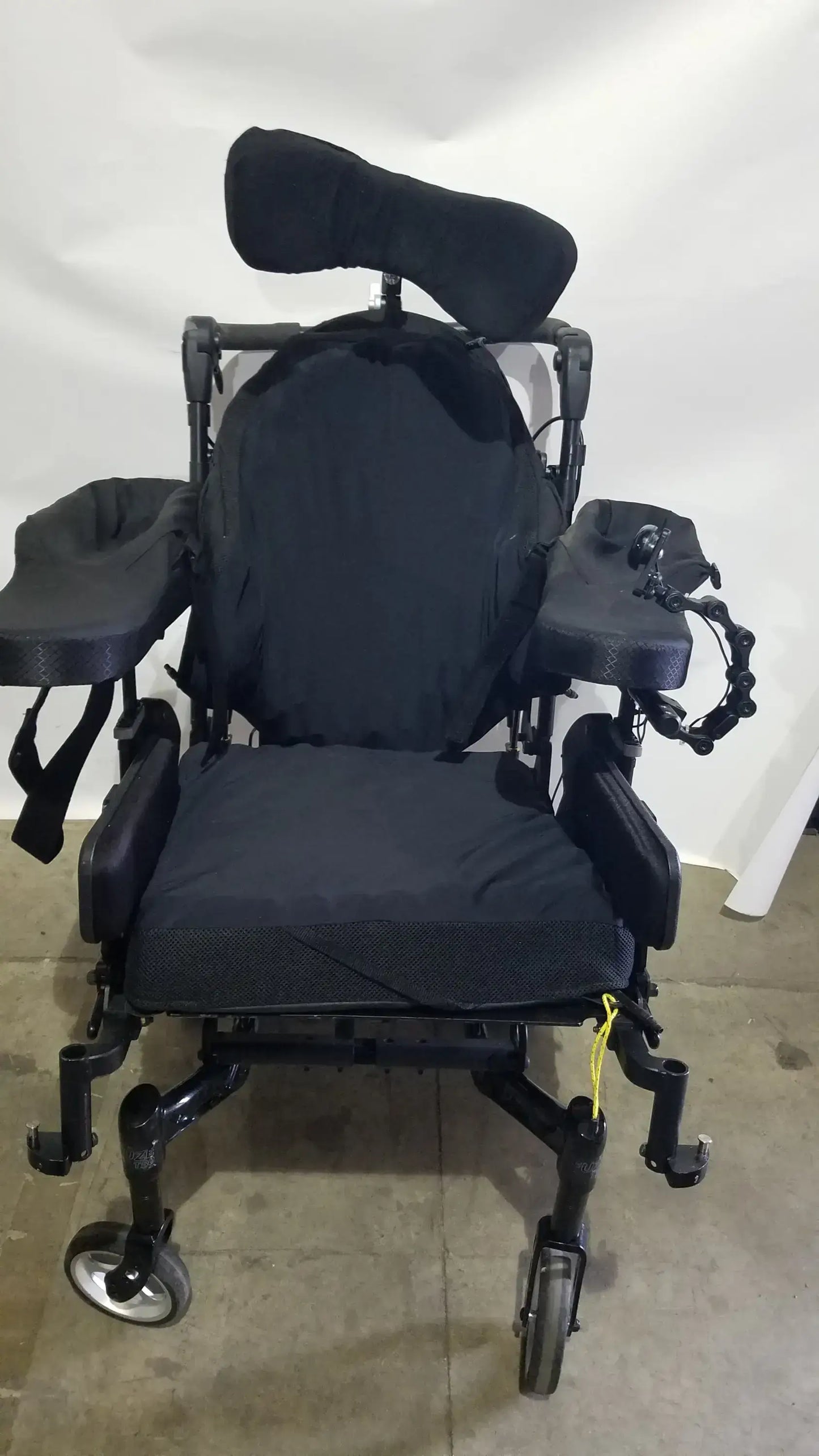 Quickie IRIS Tilt Wheelchair w/ Headrest & Comfort Seating Mobility Chair