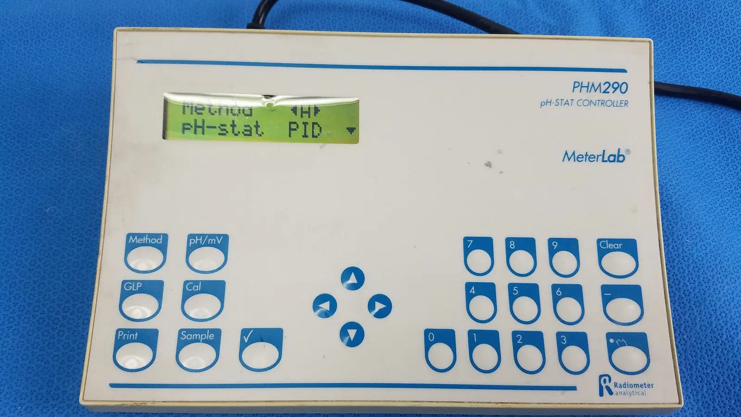 Radiometer PHM290 MeterLab pH-STAT Controller - Analytical Lab Monitor