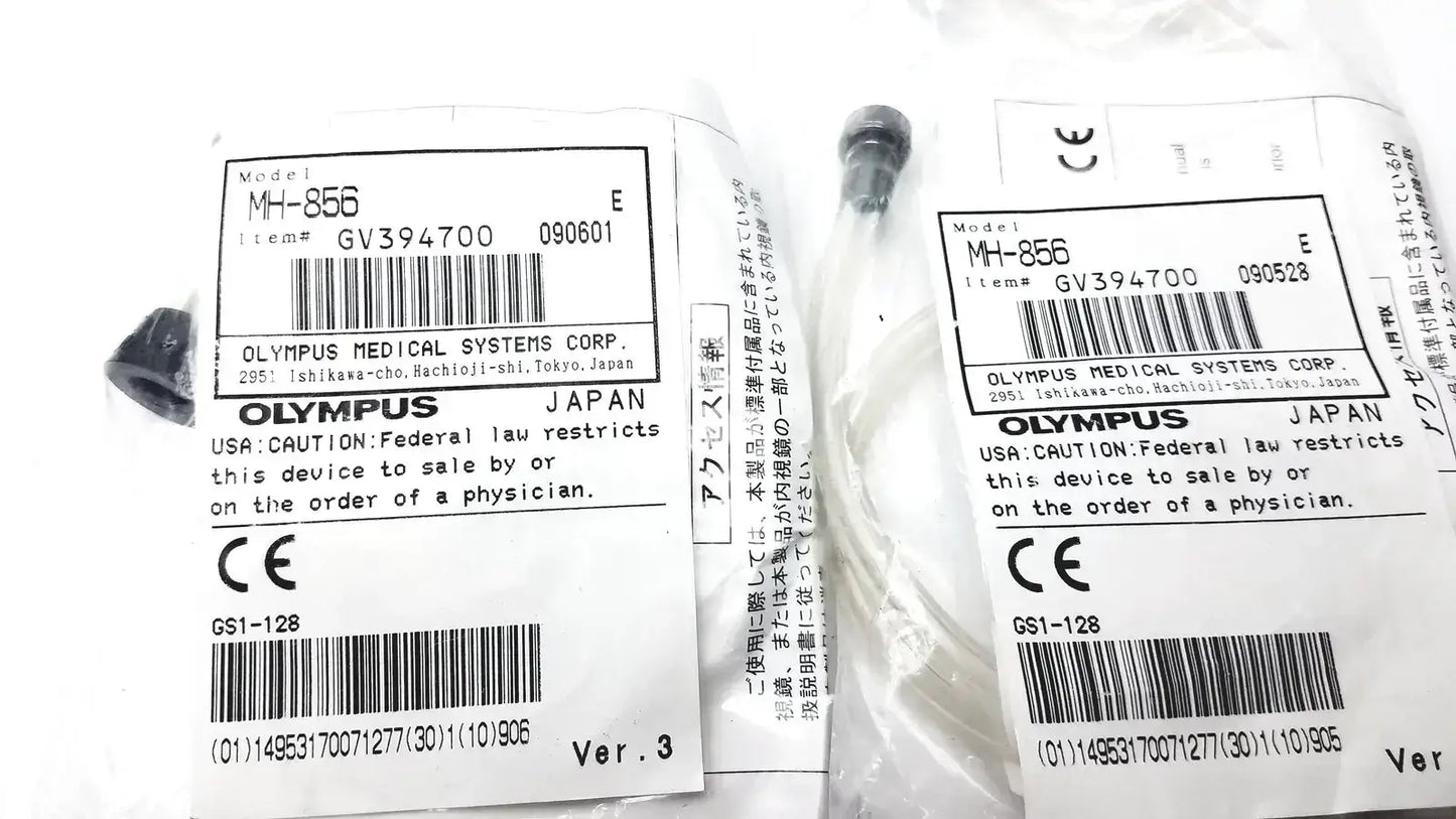 Set of 2 Olympus MH-856 Suction Cleaning Adaptor - NEW Factory Sealed.