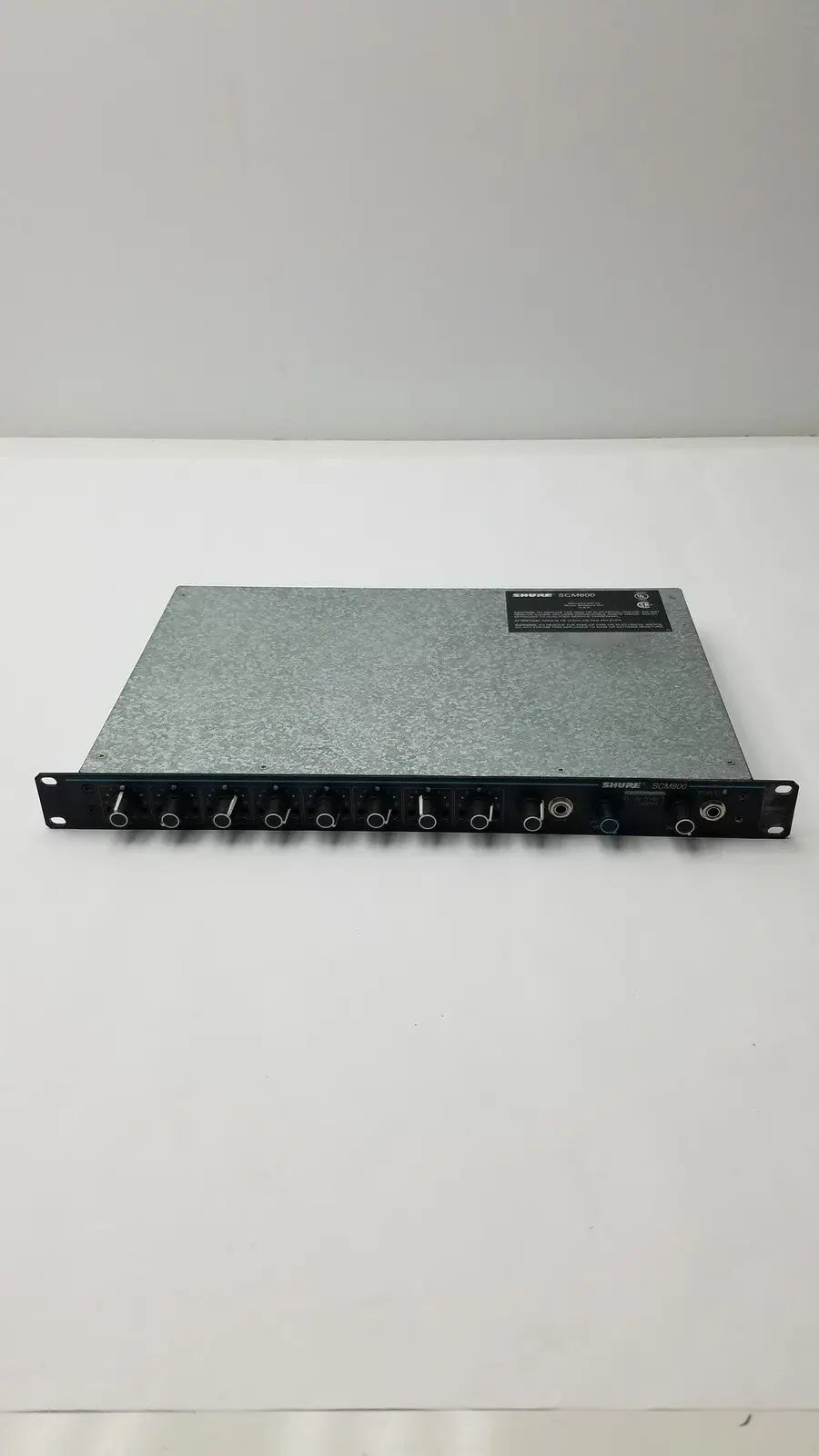 Shure SCM800 Rackmount Professional 8 Channel Microphone Mixer