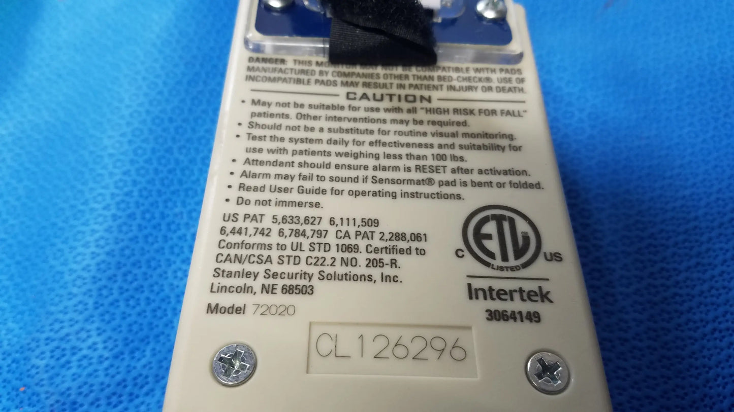Stanley 72020 Classic-Check Fall Risk Monitoring System