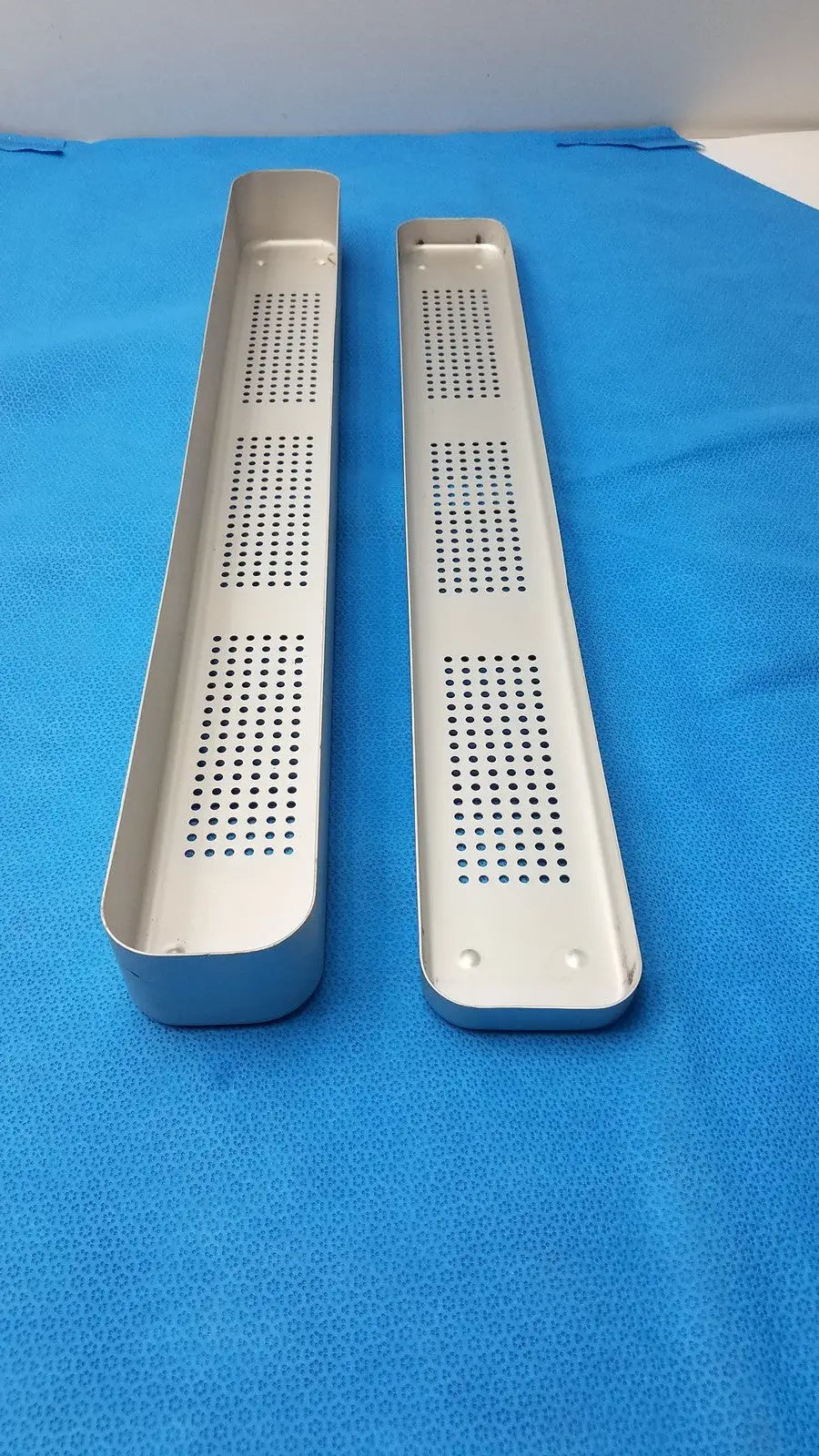 Sterilization Metal Scope Container Tray 24’’x3.5’’x2’’ – Used Surgical Holder