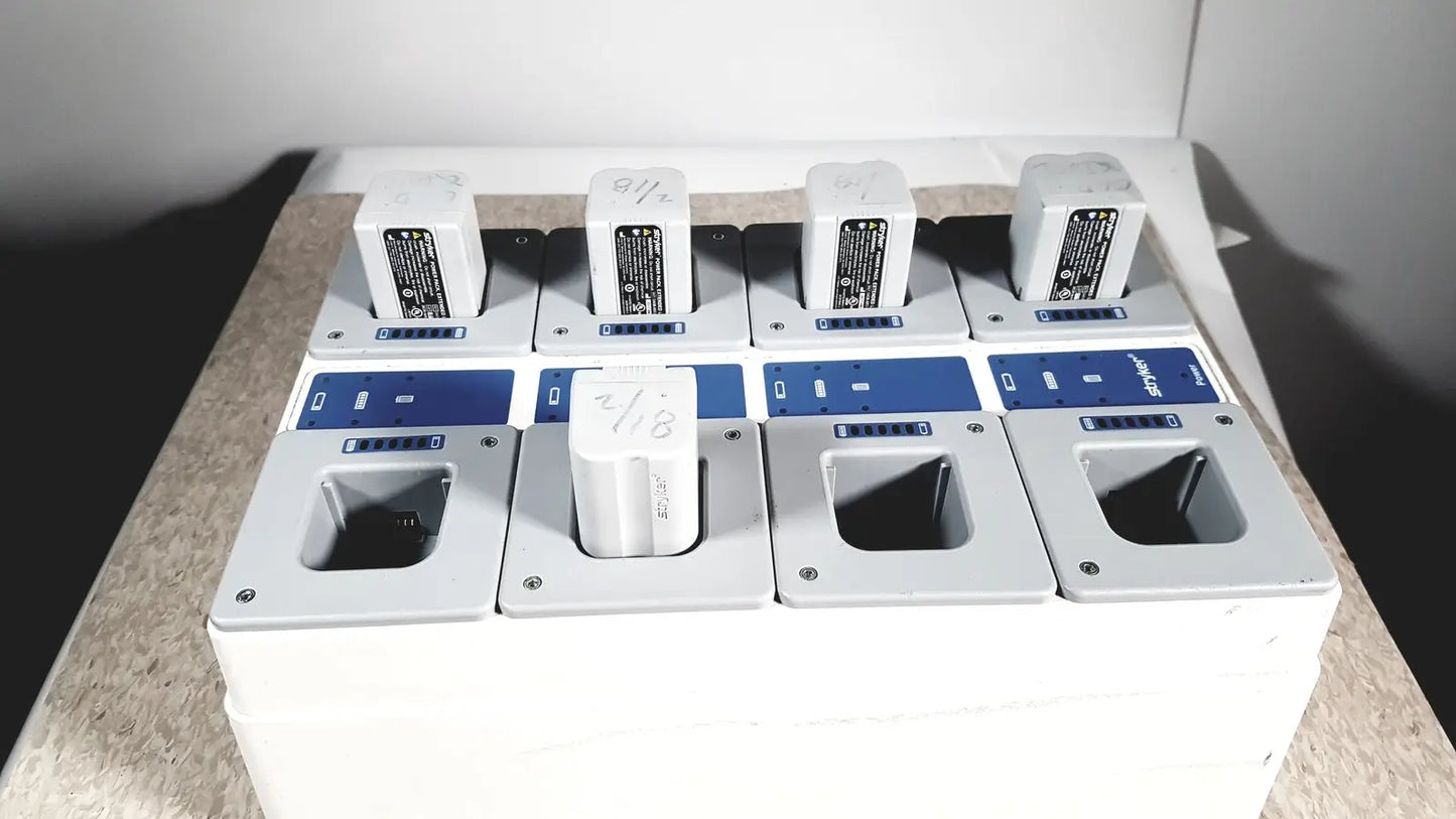 Stryker 8-Slot Steri-Shield Flyte Battery Charging Station 0408-655-000