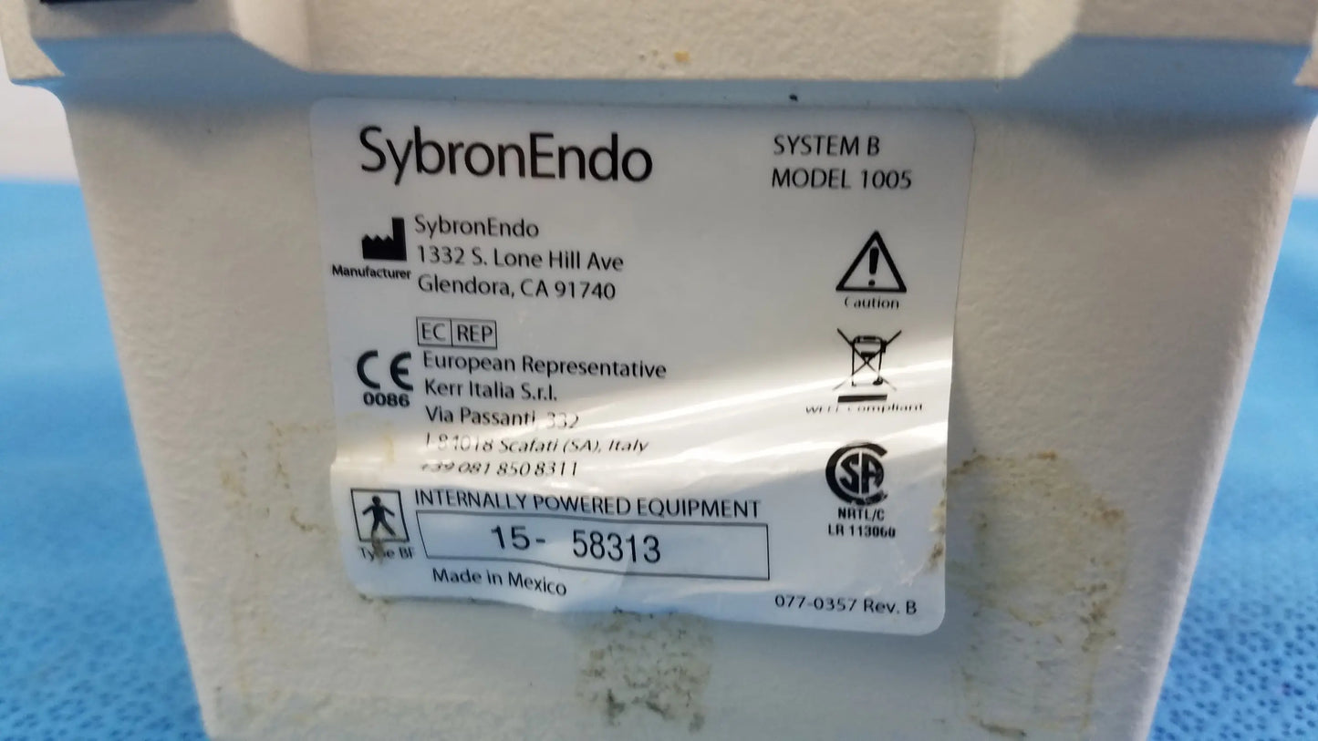 SybronEndo System B 1005 Dental Heat Source Obturation Unit