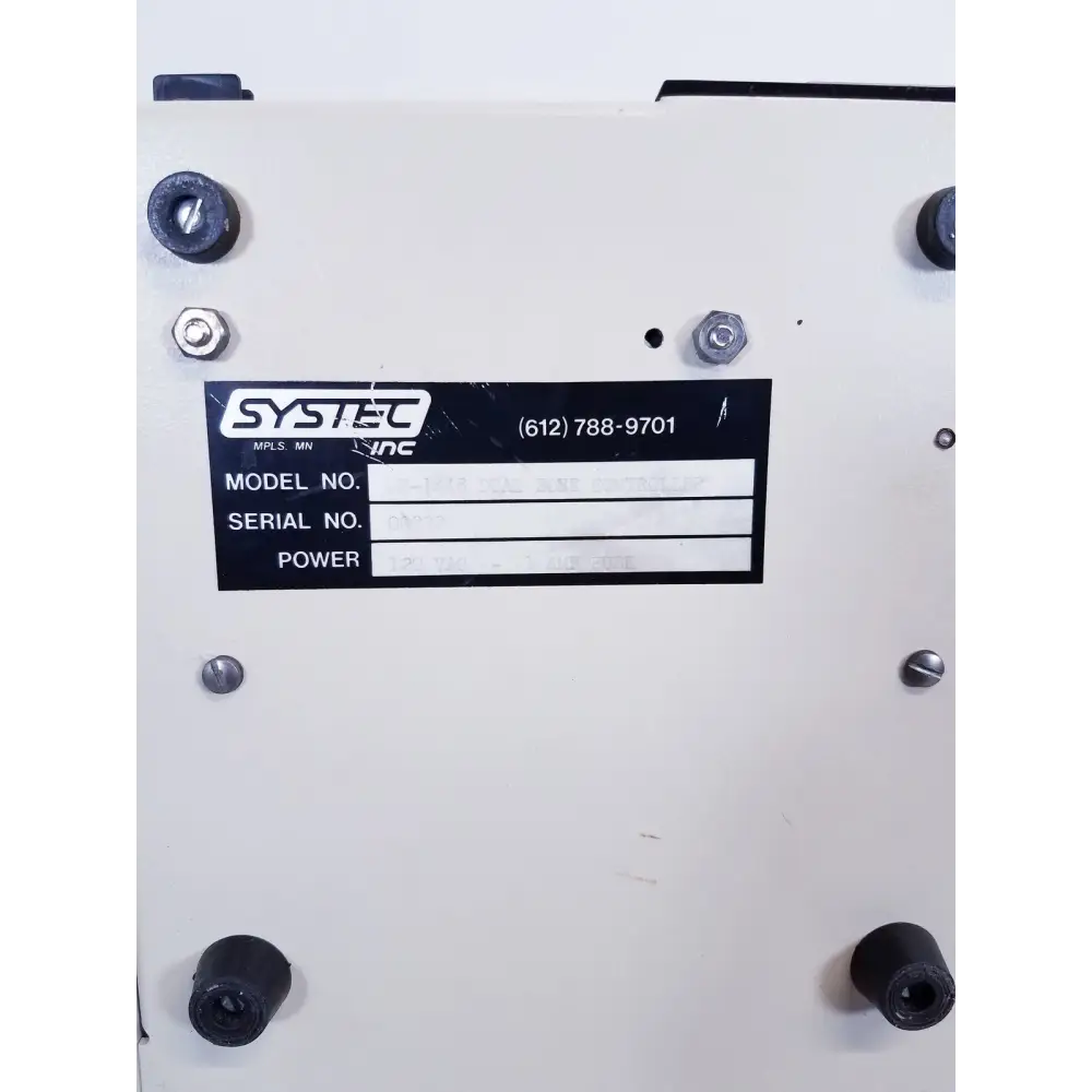 SYSTEC CH-1448 Digital Tabletop Dual Zone Temperature Controller Control Module