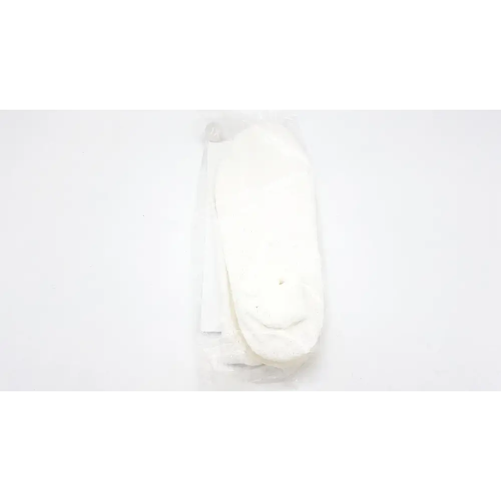 TIDI Posey Quick Dry Slippers Size XL - White - Non Skid Rubber Sole - Shower - Patient Safety