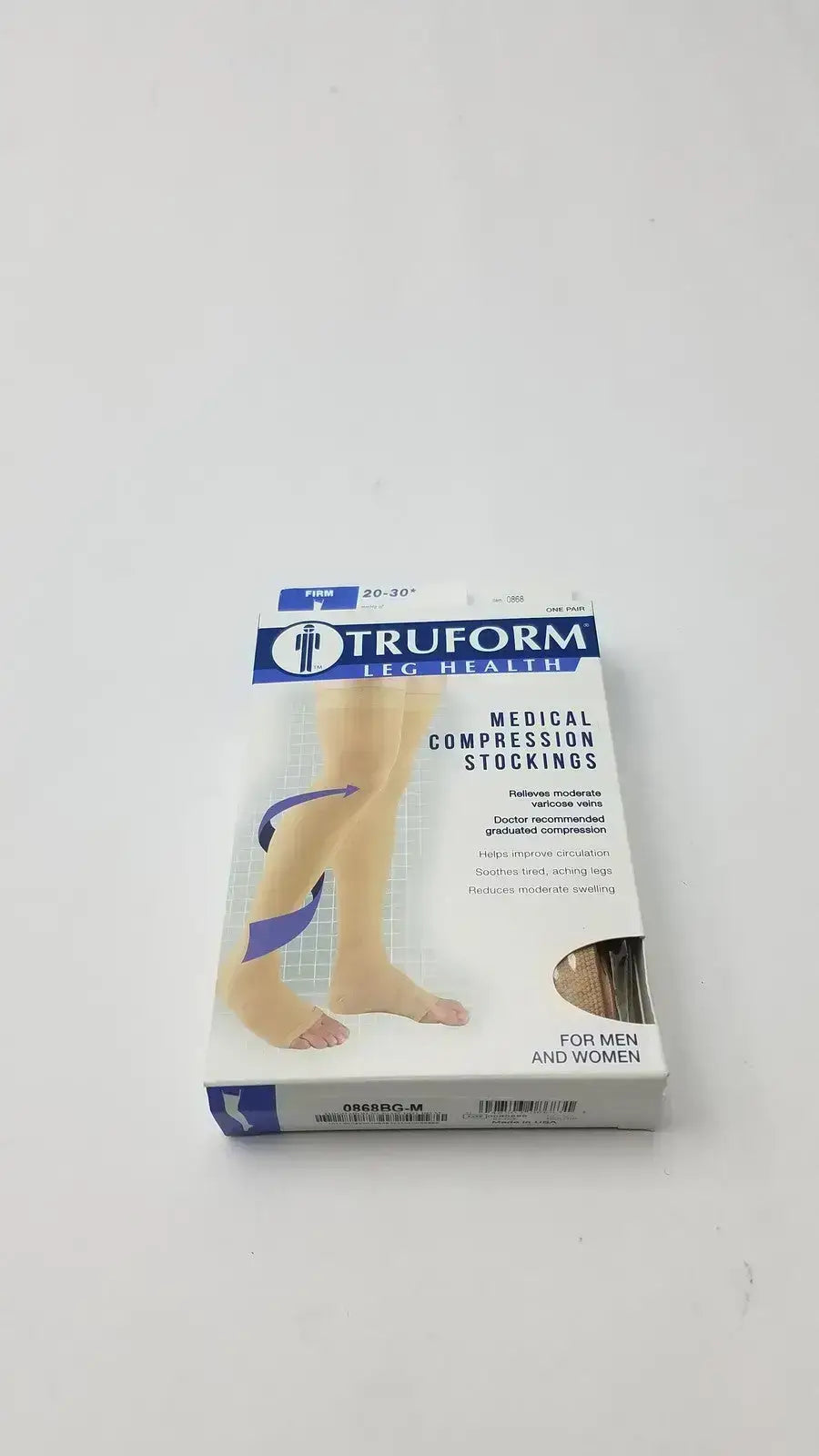 Truform Leg Health Medium Medical Compressiion Stockiings Beige 20-30 - Compression Stockings