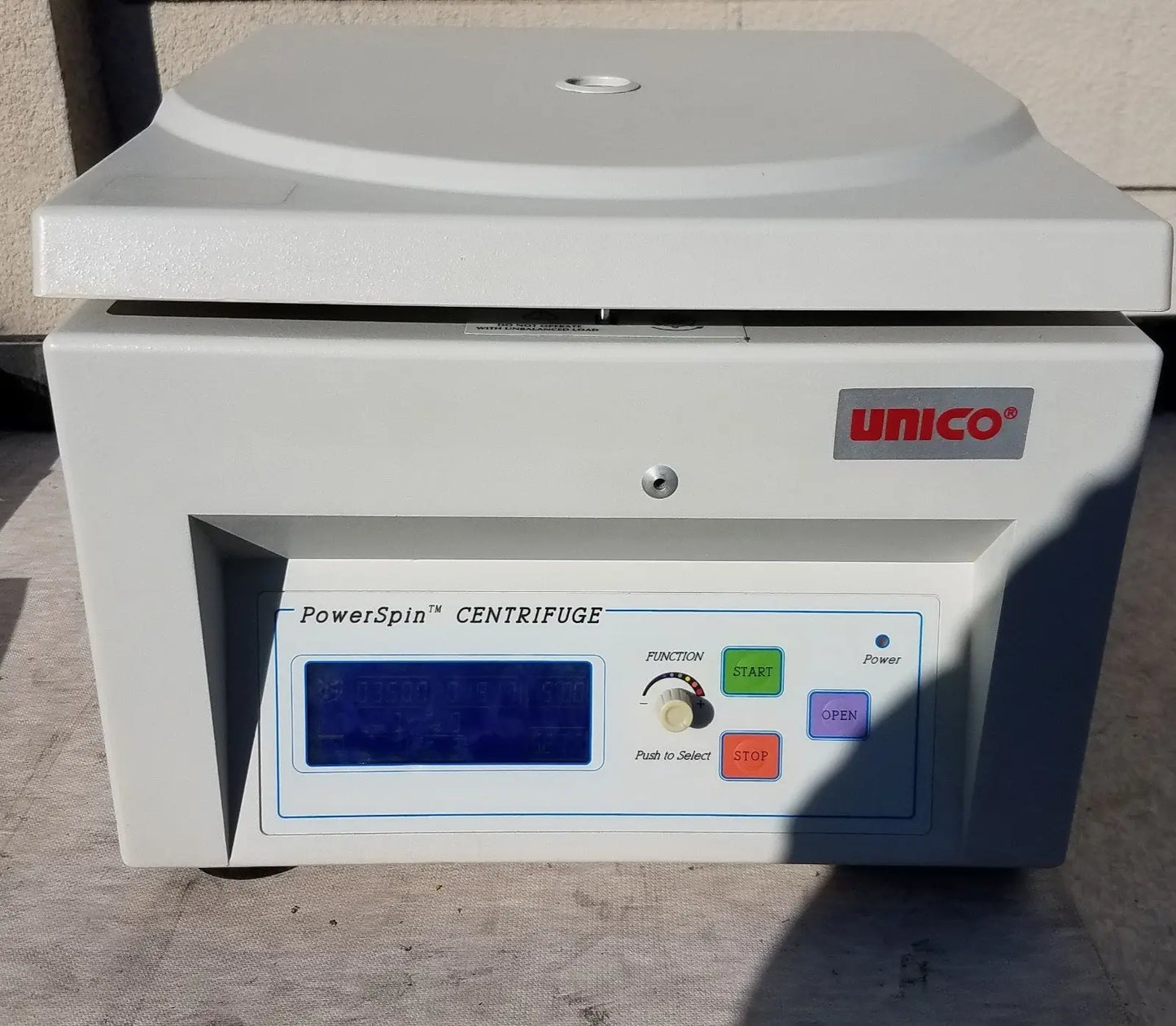 UNICO Power Spin DX Laboratory Centrifuge C8725