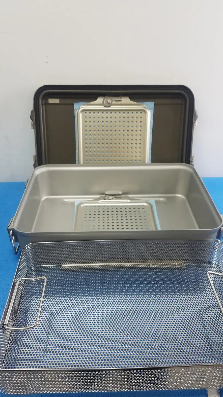 V. Mueller Genesis CD2-5B Mid-Length 5" Deep Perforated Sterilization Container