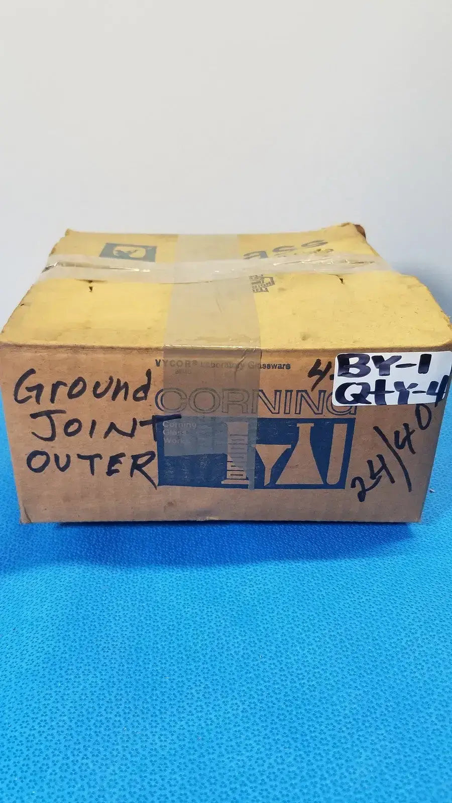Vycor 24/40 Full Length Outer Ground Glass Joint Lab Glassware Connector