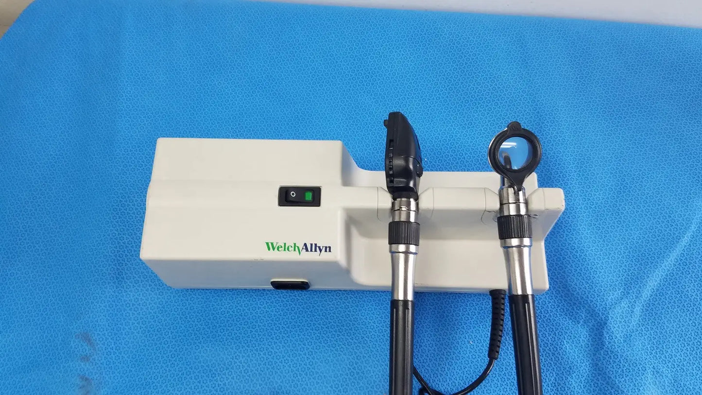 Welch Allyn 767 Wall Transformer with Coaxial Ophthalmoscope 11710 & Otoscope