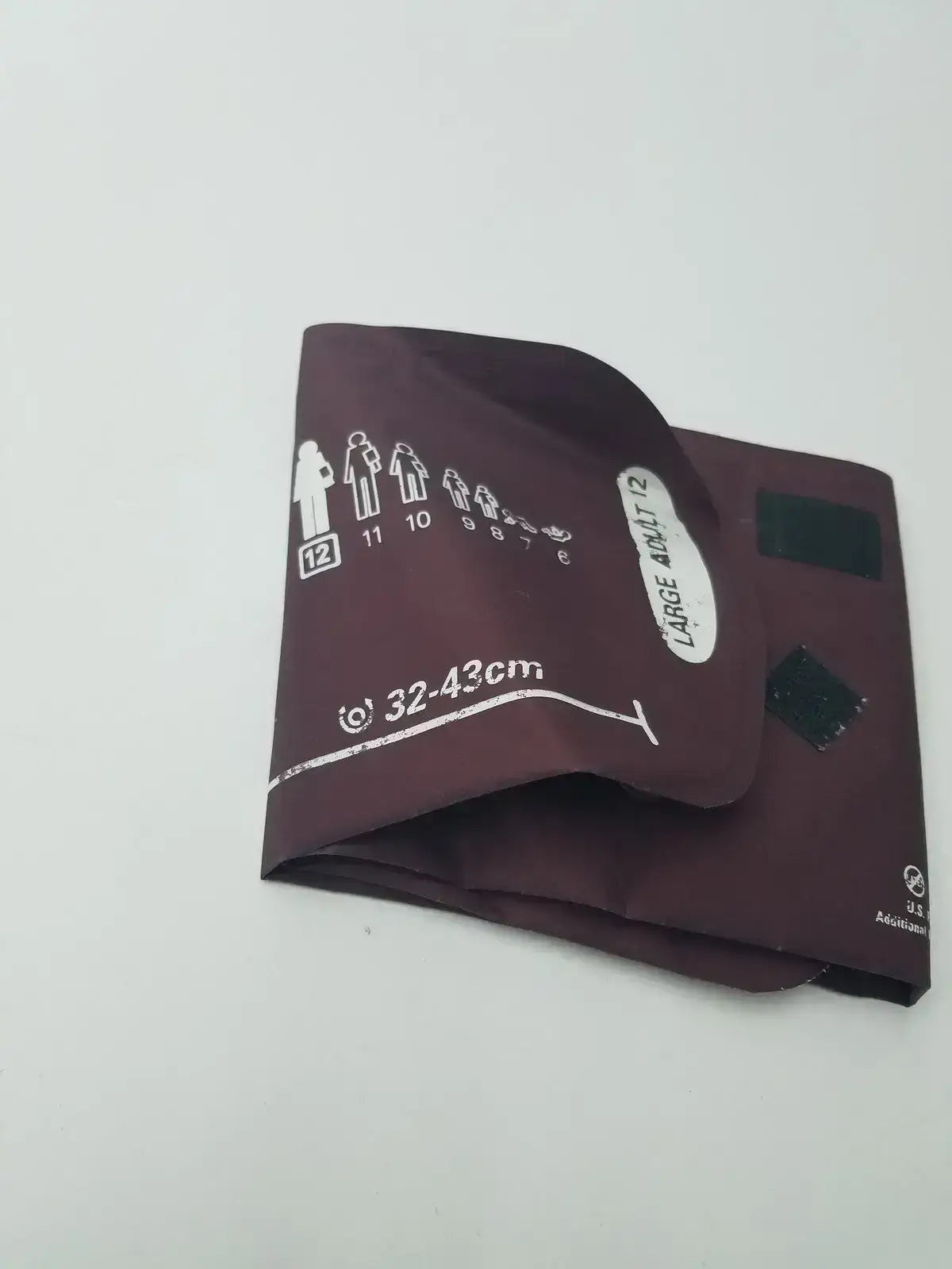 Welch Allyn FlexiPort Reusable Blood Pressure Cuff Large Adult 12